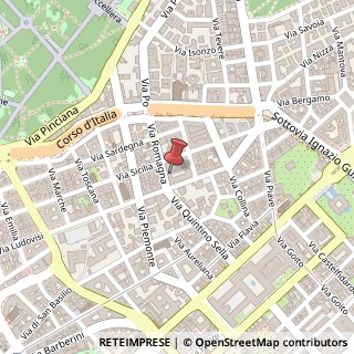 Mappa Via Boncompagni, 71, 00187 Roma, Roma (Lazio)