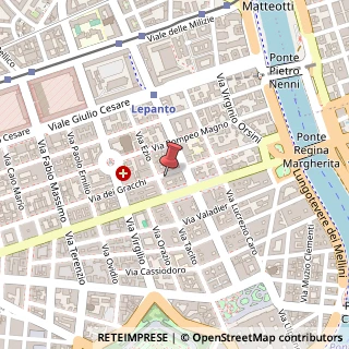Mappa Via dei Gracchi, 209, 00192 Roma, Roma (Lazio)