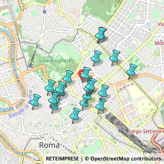 Mappa Via Sicilia, 00195 Roma RM, Italia (0.869)
