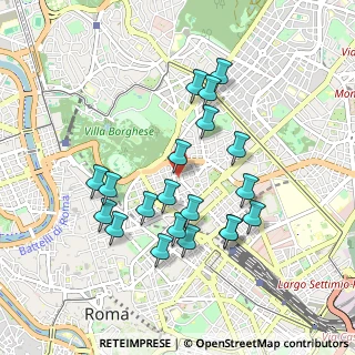 Mappa Via Sicilia, 00195 Roma RM, Italia (0.923)