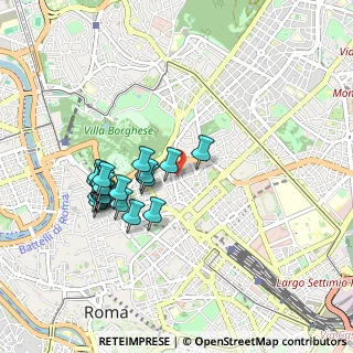 Mappa Via Sicilia, 00195 Roma RM, Italia (0.8945)