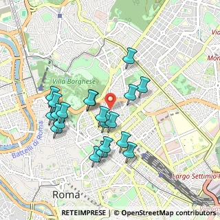 Mappa Via Sicilia, 00195 Roma RM, Italia (0.918)