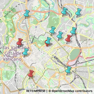 Mappa Via Sicilia, 00195 Roma RM, Italia (2.51769)