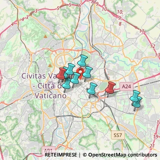 Mappa Via Sicilia, 00187 Roma RM, Italia (2.82909)