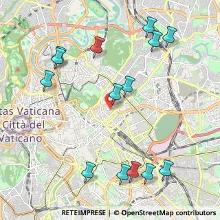 Mappa Via Belisario, 00187 Roma RM, Italia (2.71929)