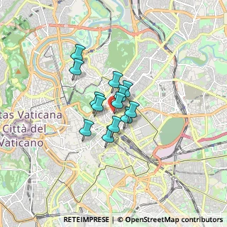 Mappa Via Belisario, 00187 Roma RM, Italia (1.02769)