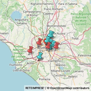 Mappa Via Chieti, 00161 Roma RM, Italia (6.88769)