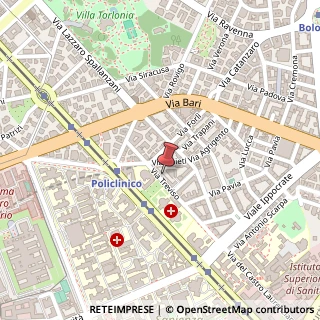 Mappa Via Treviso, 29, 00161 Roma, Roma (Lazio)