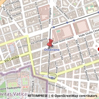 Mappa Via Ottaviano, 105, 00192 Roma, Roma (Lazio)