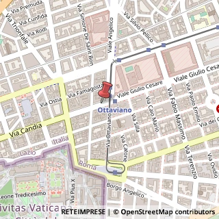 Mappa Viale Giulio Cesare,  62, 00192 Roma, Roma (Lazio)