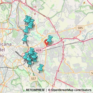 Mappa A24, 00155 Roma RM, Italia (4.51824)
