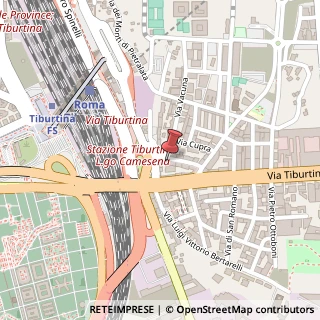 Mappa Largo Camesena, 16, 00157 Roma, Roma (Lazio)
