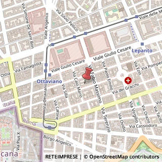 Mappa Via Germanico, 168, 00192 Roma, Roma (Lazio)