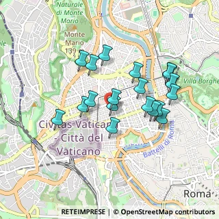 Mappa Via degli Scipioni, 00192 Roma RM, Italia (0.8615)