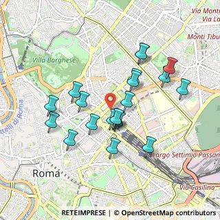 Mappa Piazza delle Finanze, 00185 Roma RM, Italia (0.8815)