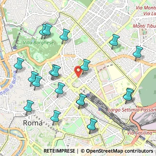 Mappa Piazza delle Finanze, 00185 Roma RM, Italia (1.2995)