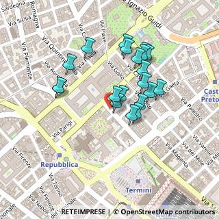 Mappa Piazza delle Finanze, 00185 Roma RM, Italia (0.2075)