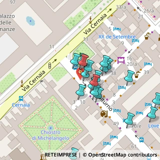 Mappa Piazza delle Finanze, 00185 Roma RM, Italia (0.02632)
