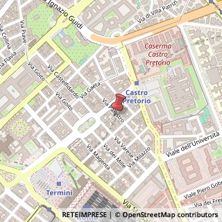 Mappa Via Palestro, 49, 00185 Roma, Roma (Lazio)