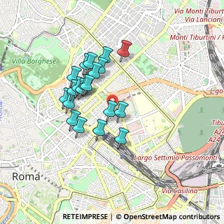 Mappa Via Palestro, 00185 Roma RM, Italia (0.782)