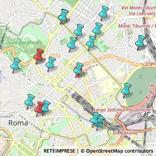 Mappa Via Palestro, 00185 Roma RM, Italia (1.3915)