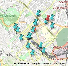 Mappa Via Palestro, 00185 Roma RM, Italia (0.869)