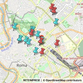 Mappa Via Pastrengo, 00185 Roma RM, Italia (0.905)