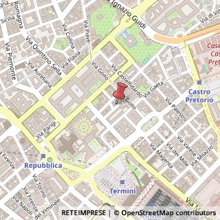 Mappa Via Calatafimi, 38, 00185 Roma, Roma (Lazio)