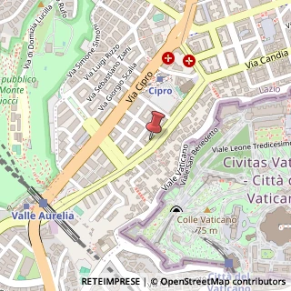 Mappa Via Angelo Emo, 58, 00136 Roma, Roma (Lazio)