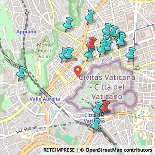 Mappa Via Marcantonio Bragadin, 00165 Roma RM, Italia (0.6155)