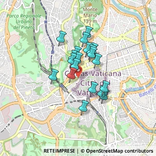 Mappa Via Marcantonio Bragadin, 00165 Roma RM, Italia (0.6785)
