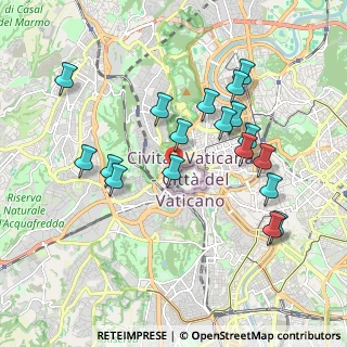 Mappa Via Marcantonio Bragadin, 00165 Roma RM, Italia (2.02278)