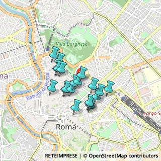 Mappa Via di S. Isidoro, 00187 Roma RM, Italia (0.694)