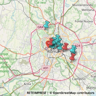 Mappa Via Tibullo, 00195 Roma RM, Italia (4.53692)