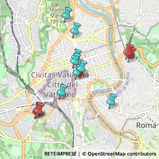 Mappa Via Tibullo, 00195 Roma RM, Italia (1.06769)