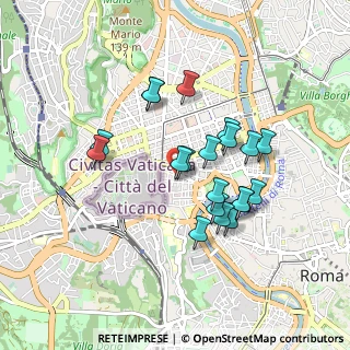 Mappa Via Tibullo, 00195 Roma RM, Italia (0.8175)
