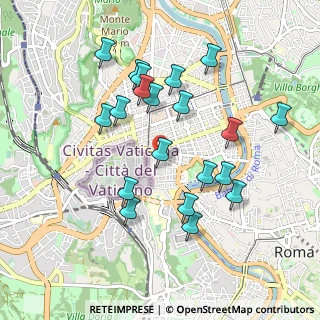 Mappa Via Tibullo, 00195 Roma RM, Italia (0.9785)