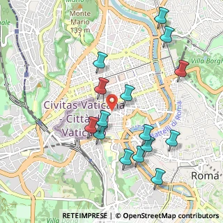 Mappa Via Tibullo, 00195 Roma RM, Italia (1.09267)