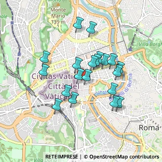 Mappa Via Tibullo, 00195 Roma RM, Italia (0.828)