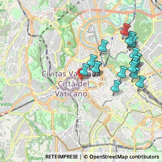 Mappa Via Tibullo, 00195 Roma RM, Italia (2.38842)
