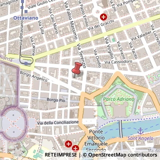 Mappa Via Alberico II, 11, 00193 Roma, Roma (Lazio)