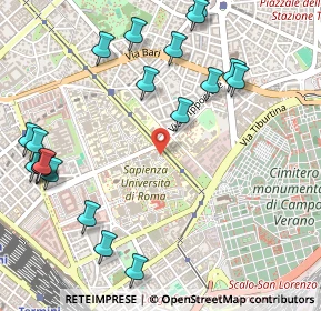 Mappa Tiburtino, 00185 Roma RM, Italia (0.696)