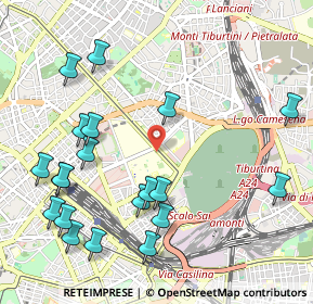 Mappa Tiburtino, 00185 Roma RM, Italia (1.303)