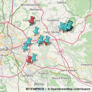 Mappa Via Bolognano, 00132 Roma RM, Italia (8.315)