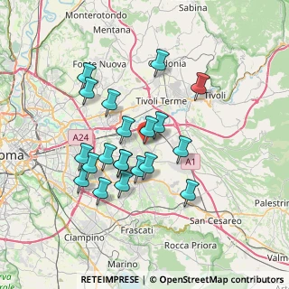 Mappa Presso DIGITALCUT, 00132 Roma RM, Italia (6.6575)