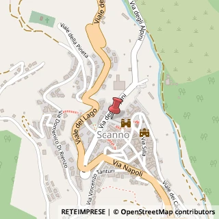 Mappa Via dei Pescatori, 45, 67038 Scanno, L'Aquila (Abruzzo)