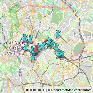 Mappa Via Molise, 00187 Roma RM, Italia (1.437)