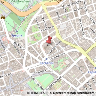 Mappa Via Molise, 2, 00187 Roma, Roma (Lazio)