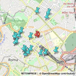 Mappa Via Gaeta, 00185 Roma RM, Italia (1.194)