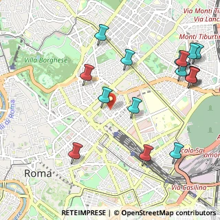 Mappa Via Gaeta, 00185 Roma RM, Italia (1.355)